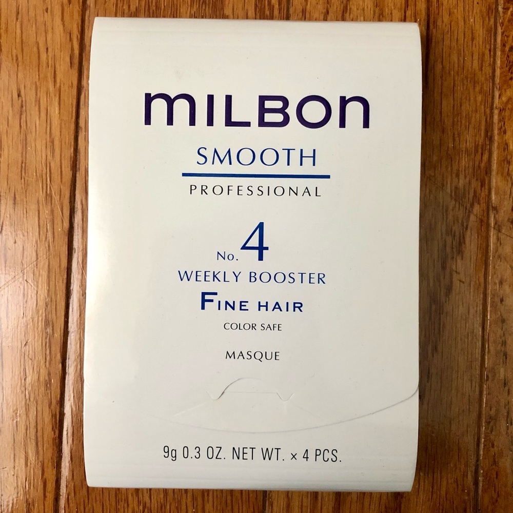 Milbon No.4 Smooth Weekly Booster- Fine Hair